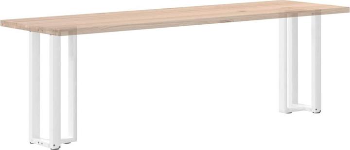 Image du produit VidaXL Pieds de table de bar en T 2 pcs. Blanc 40x35x(101-102) cm Pied de table en acier
