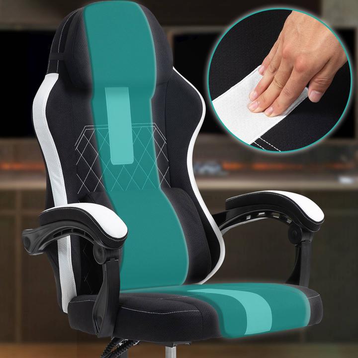 Produktbild CLP Bürostuhl Miltonabezug ergonomisch höhenverstellbar gepolstert