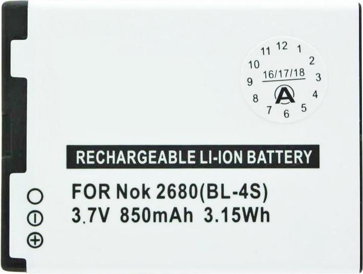 Produktbild Nokia Akku 2680 slide, 3600 slide, 3710 fold, 7610 Supernova, X3-02