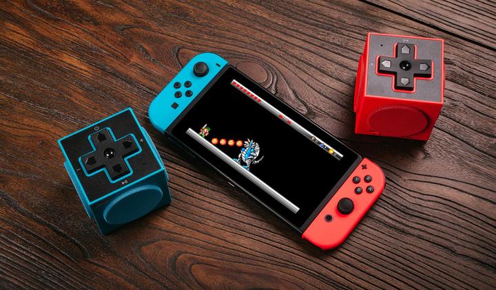 Actual product image 8bitdo Twin Cube Speaker (8 h, Rechargeable battery operated)