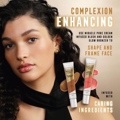 Actual product image Max Factor Miracle Pure Golden Glow Bronzer - Bronzer 15 ml 001 Light-To-Medium (001 Light-To-Medium, Bronzer)