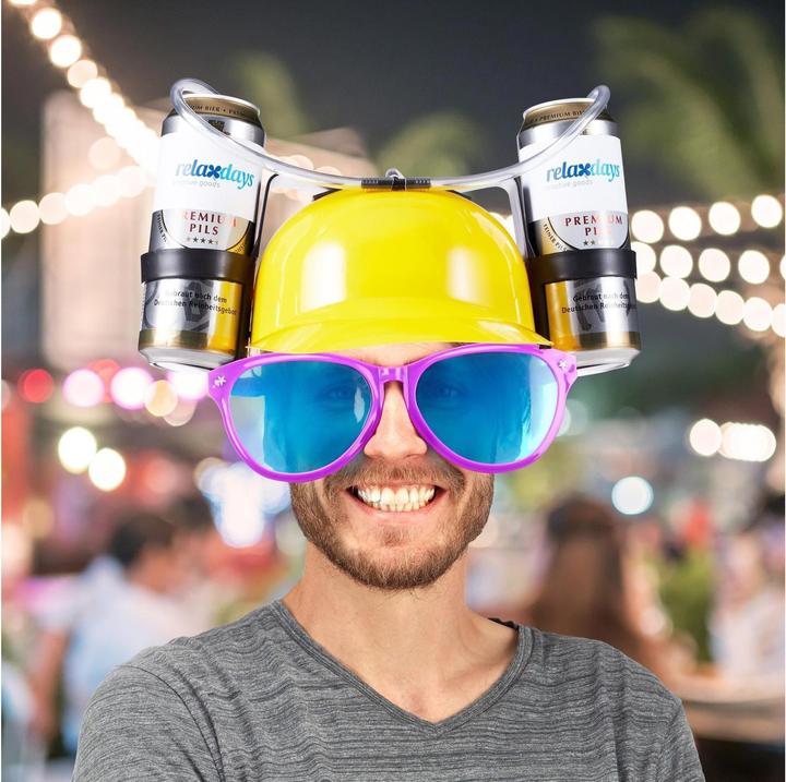 Image du produit Relaxdays Casque à Boisson Pour Faire la Fête