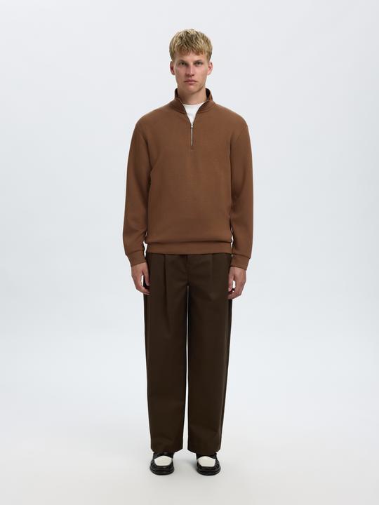 Actual product image Selected Homme Slhemanuel Soft Zip High Neck Sweat Noos (XL)