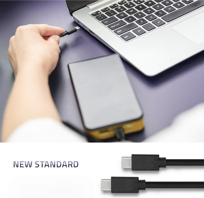 Produktbild Qoltec 52345 USB 2.0 cable type C male (2 m, USB 2.0)