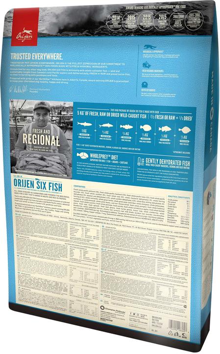 Image du produit Orijen Six poissons (Adulte, 1 pcs, 2000 g)