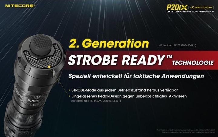 Actual product image Nitecore P20iX - 4000 lumen (14 cm, 4000 lm)