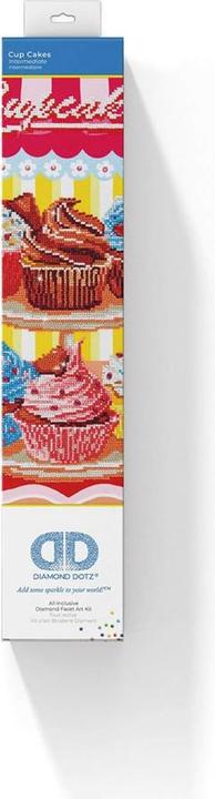 Actual product image Diamond Dotz Diamond Painting Cupcakes