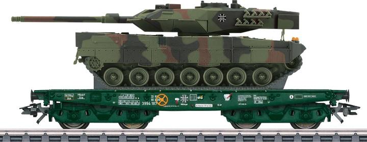 Märklin Schwerlast-Flachwagen Rlmmps (Traccia H0)
