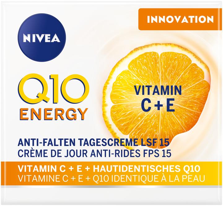 Produktbild NIVEA Q10 Energy Anti-Falten Tagescreme (50 ml, Tagescreme, SPF 15)