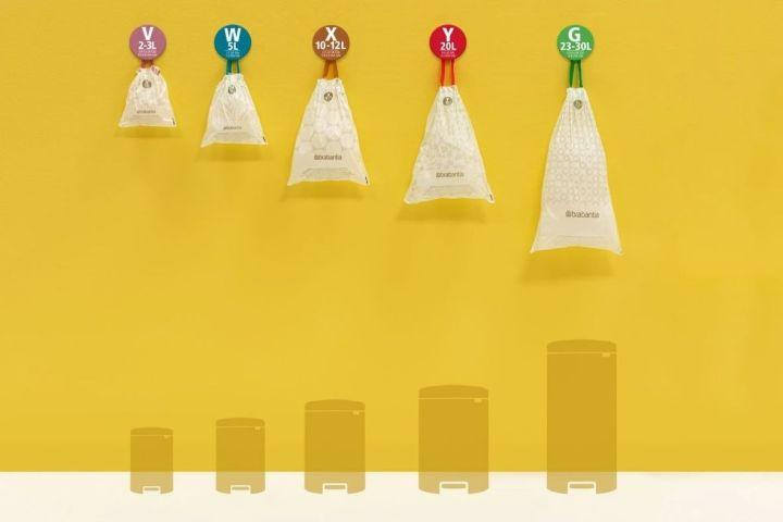 Actual product image Brabantia PerfectFit Bags (200 x, 5 l)
