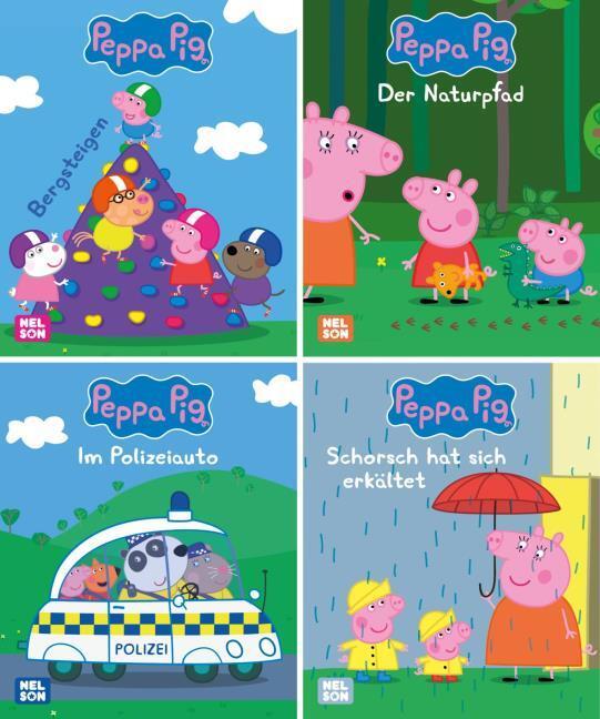 Produktbild Mini-Bücher: 4er Peppa Pig 25-28 (Deutsch, Steffi Korda, 2023)