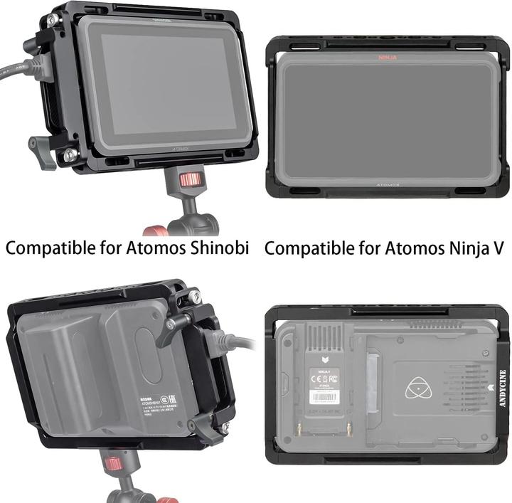 Produktbild Andycine Monitorkäfig mit Sonnenblende