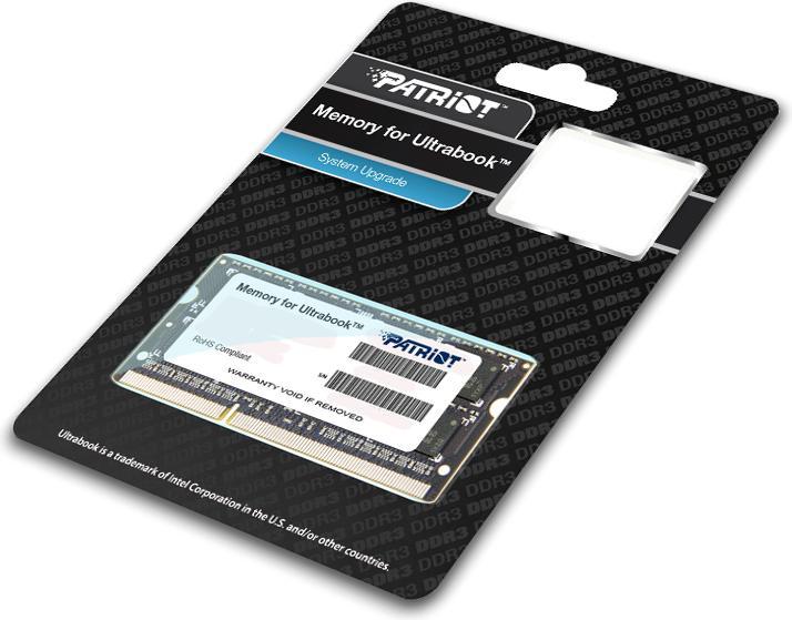 Produktbild Patriot Signature Line (1 x 4GB, 1600 MHz, DDR3L-RAM, SO-DIMM)