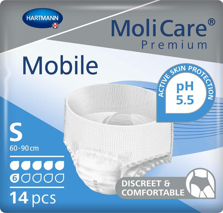 Actual product image MoliCare Mobile 6 Incontinence Pants (14 x, S)