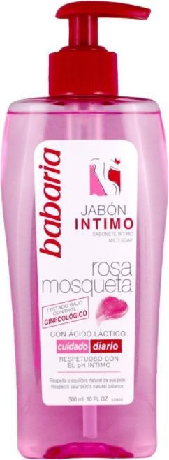Immagine prodotto Babaria ROSA MOSQUETA Sapone intimo 300 ml (300 ml, Lozione per il lavaggio intimo)