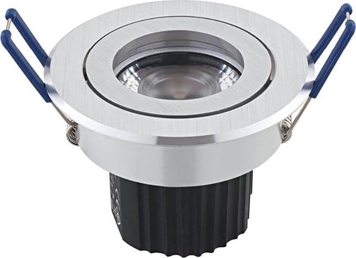 Actual product image Sigor 9W Argent downlight 550lm 2800-2000K 36° dimmable LED module brushed aluminium (550 lm)