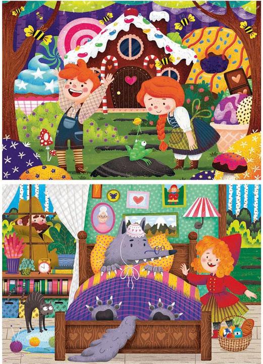 Produktbild Ravensburger Kinderpuzzle - 12004045 Märchenhafte Geschichten - Puzzle für Kinder ab 3 Jahren, mit (24 Teile)