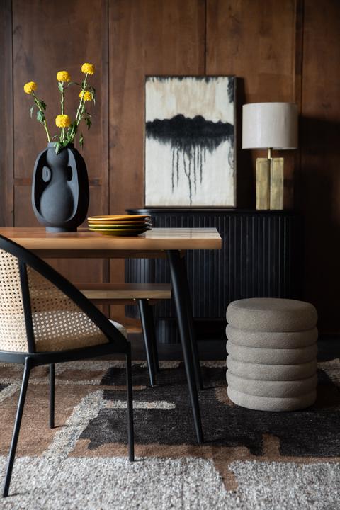 Productafbeelding Dutchbone Fern Kruk Zwart