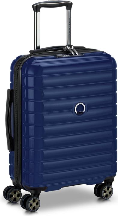Delsey Shadow 5.0 Slim 55 cm suitcase, blue (Handgepäck (bis 50l))
