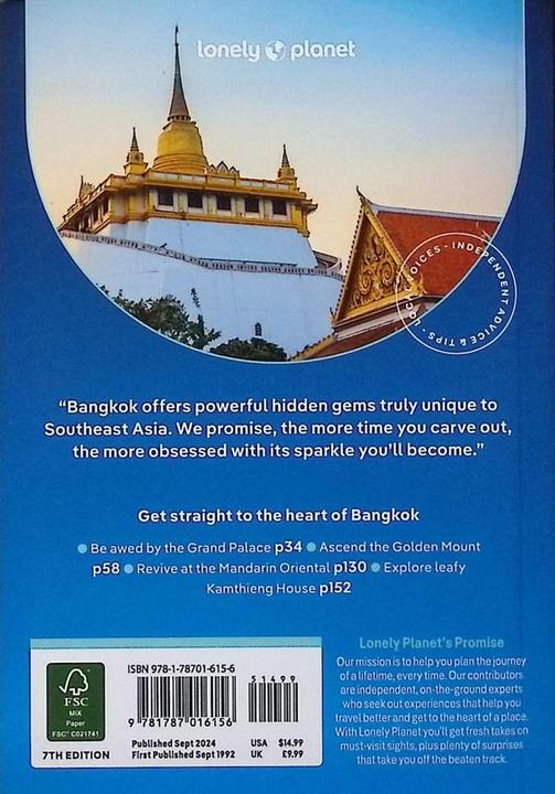 Produktbild Pocket Bangkok (Englisch, Barbara Woolsey, Lonely Planet, 2024)