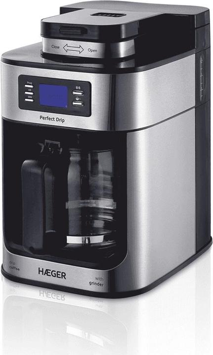 Actual product image Haeger Drip Coffee Maker with Coffee Grinder Perfect Drip (EU plug)