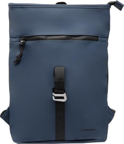 Actual product image New Rebels Mart - Rucksack Los Angeles Rolltop Mini Navy (9 l)