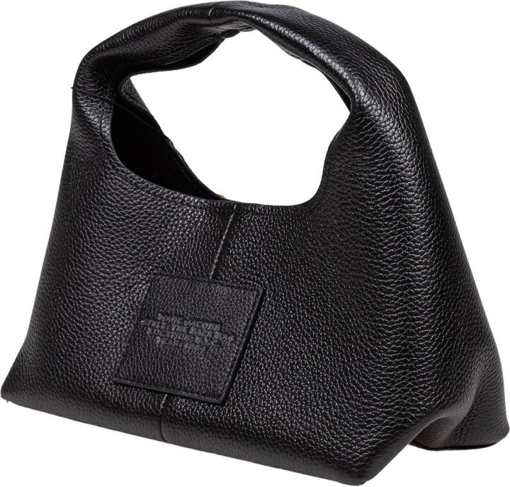 Actual product image Marc Jacobs the mini sack bag in black leather