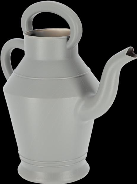Image du produit Esschert Design Arrosoir Vintage avec anse 9.5 l, Gris (9.50 l)