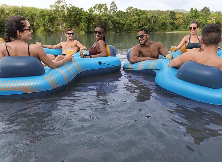Actual product image Bestway Hydro Force Day Drifter Island 300x287cm