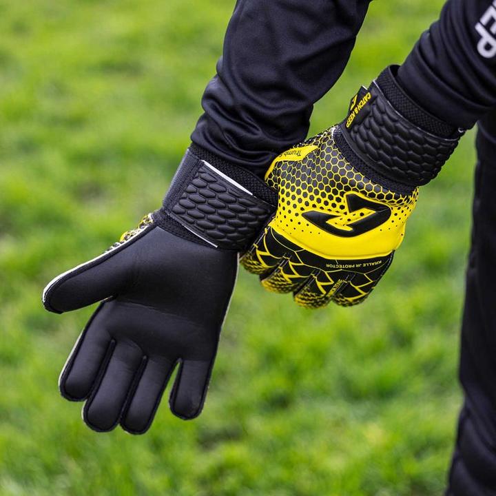 Image du produit Catch & Keep Gants de football Griffe Protector Gr. 5 Jaune Gardien de but Gants de gardien de but (5)