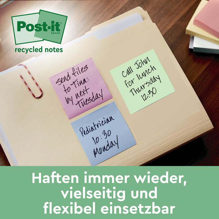 Produktbild Post-it Recycling Z-Notes (76 x 76 mm)