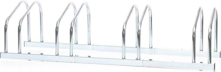 Produktbild Toboli Fahrradständer 4 Fahrräder 105x32x26cm verzinkt Boden- und Wandmontage