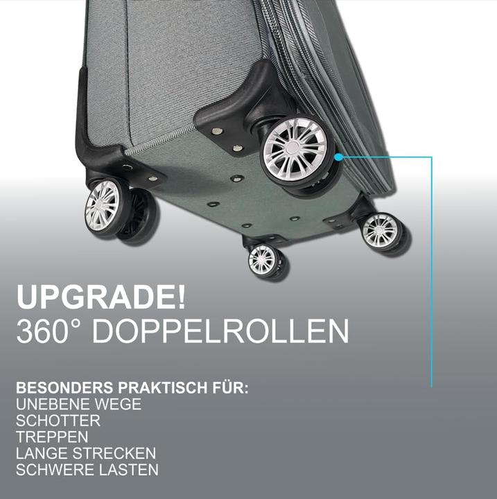 Produktbild My Travel Bag 3-teiliges Reisekoffer-Set (88 l, Handgepäck (bis 50l), M (50 - 90l))