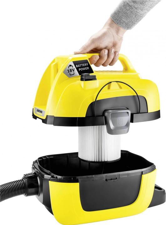 Productafbeelding Kärcher WD1 Compacte Batterijset (Nat-droog stofzuiger)