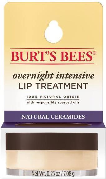 Image du produit Burt's Bees Traitement intensif de nuit pour les lèvres (Beurre)