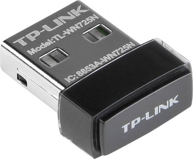 Actual product image TP-Link TL-WN725N, Wireless N Nano (USB 2.0)