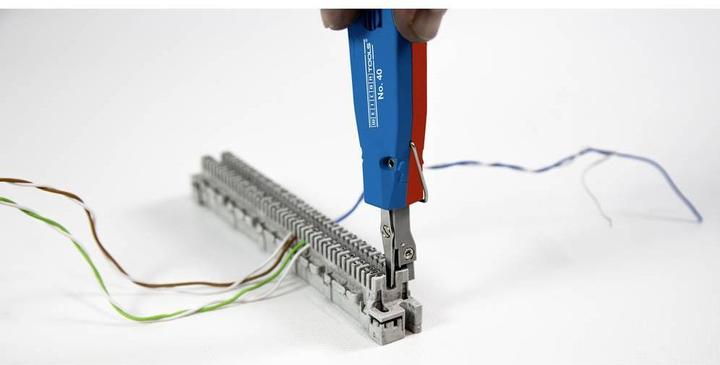 Produktbild Weicon Anlegewerkzeug LSA Sensor No.40 blau/rot (185 mm)