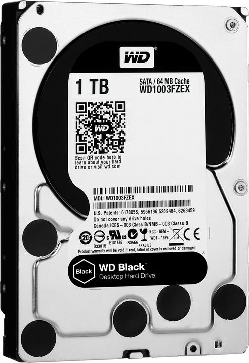 Immagine prodotto WD Nero (1 TB, 3.5", CMR)