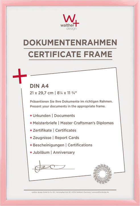 Immagine prodotto Walther Design Nuova cornice del box Lifestyle (21 x 29,7 cm)