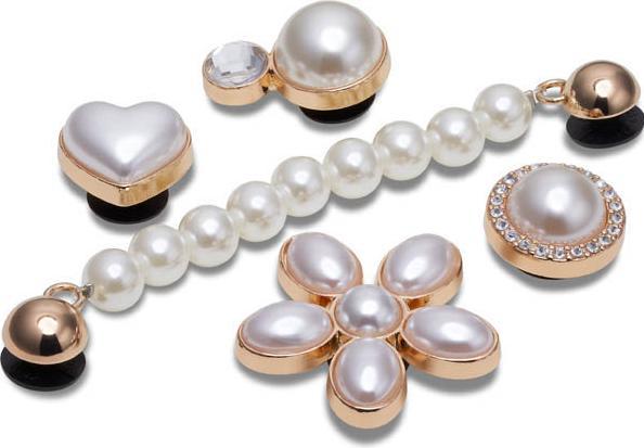 Actual product image Crocs Dainty Pearl Jewellery/5 Pack (One size)