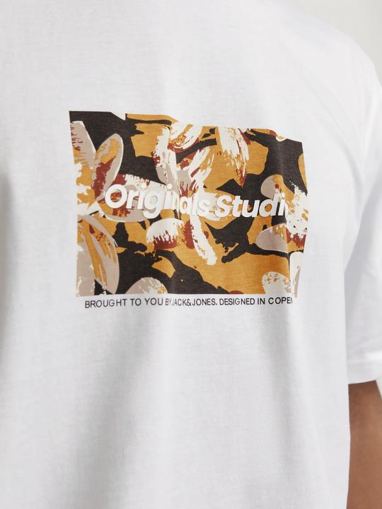 Actual product image Jack & Jones Jorvesterbro Newton Boxfront Tee Ss Bf (L)