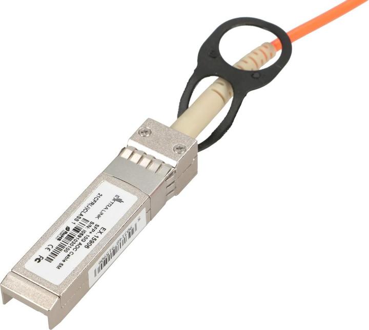 Actual product image Extralink AOC SFP+ | Cable SFP+ AOC | 10Gbps, 5m (CAT7, 5 m)