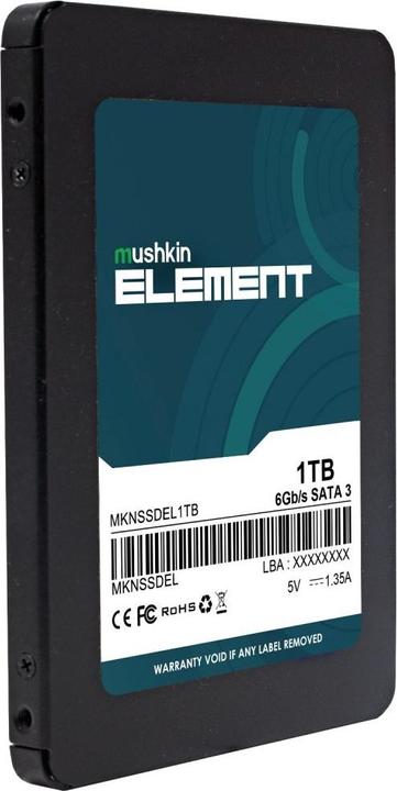 Actual product image Mushkin Source 2 (1000 GB, 2.5")