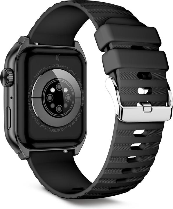 Actual product image KSIX Olympo smartwatch, AMOLED 1,96” display, 2 straps, 5 days aut., Sport and health modes, Calls