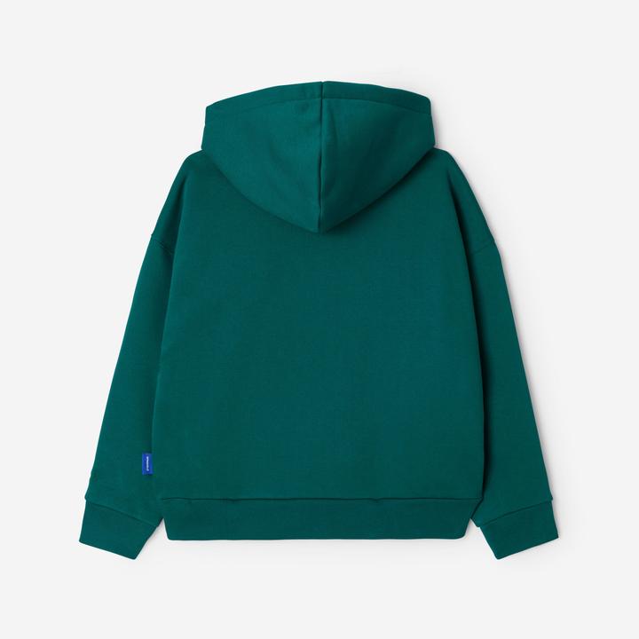 Image du produit Decathlon Sweat à capuche femme, Elementals, vert (XS)