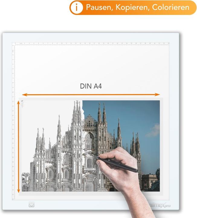 Actual product image Walimex Shining 380 light table (Surface luminaire)