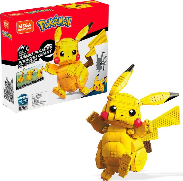 Produktbild Mega Construx Pokémon Jumbo Pikachu