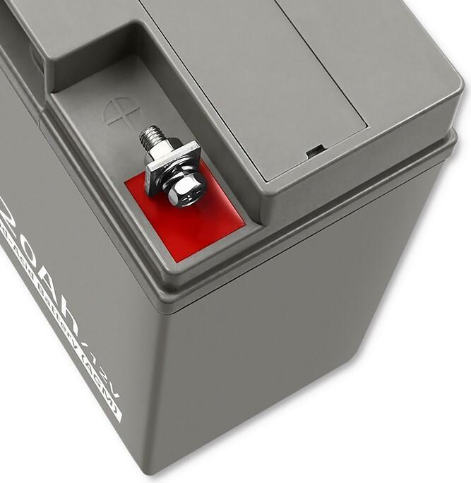 Produktbild Qoltec 53066 AGM battery 12V 20Ah max. 300A