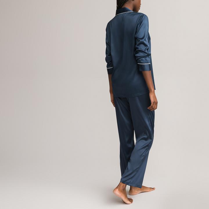 Produktbild La Redoute Collections Pyjama aus Satin (32)