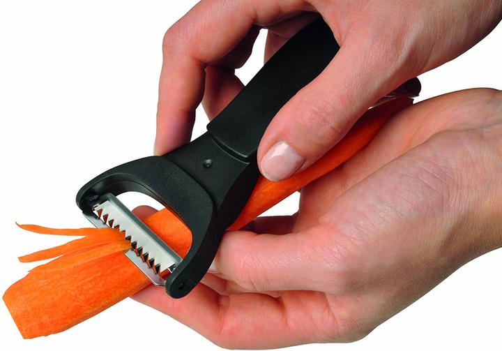 Produktbild Silit Sparschäler Gemüseschäler mit Julienne-Schneider 14cm Edelstahl Kunststoff